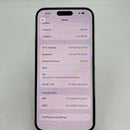 iPhone 14 Pro Max 128GB ခရမ်းရောင် 98% ဘက်ထရီ 85% Apple International (ခြစ်ရာအစွန်းများ) - HH8952 