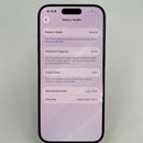 iPhone 15 Pro 128GB အဖြူရောင် 98% ဘက္ထရီ 87% Apple International (LKCH ကင်မရာ၊ ခြစ်ရာများ၊ ကျောညိုရောင်) - HH8953 
