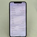 iPhone XS Max 256GB အဖြူရောင် 98% ဘက္ထရီ 100% စက်ပစ္စည်းသည် ကွန်ရက်အခကြေးငွေအားလုံးကို ပေးဆောင်ထားပြီး Apple International (အစားထိုး ဘက်ထရီ၊ 1 ကွက်၊ အစွန်းများပေါ်တွင် ခြစ်ရာများစွာ) - HH9059 