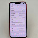 iPhone 14 Plus 512GB အနီရောင် 98% ဘက်ထရီ 100% Apple International (အစားထိုး ဘက်ထရီ၊ ကင်မရာအစွန်း၊ ပါဝါခလုတ် ချောင်) - HH9392 