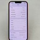 iPhone 14 Plus 512GB အနီရောင် 98% ဘက်ထရီ 100% Apple International (အစားထိုး ဘက်ထရီ၊ ကင်မရာအစွန်း၊ ပါဝါခလုတ် ချောင်) - HH9392 