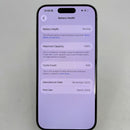 iPhone 15 Pro 128GB အဖြူရောင် 98% ဘက္ထရီ 87% Apple International (LKCH ကင်မရာ၊ ခြစ်ရာများ၊ ကျောညိုရောင်) - HH8953 
