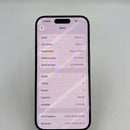 iPhone 15 Pro 128GB အနက်ရောင် 98% ဘက္ထရီ 100% International Apple (နောက်ကျောအညိုရောင်၊ ခြစ်ရာအစွန်းများ၊ DTP) - HH3204 
