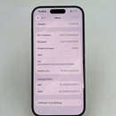 iPhone 15 Pro 128GB အနက်ရောင် 98% ဘက္ထရီ 100% International Apple (နောက်ကျောအညိုရောင်၊ ခြစ်ရာအစွန်းများ၊ DTP) - HH3204 