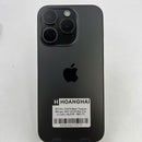 iPhone 15 Pro 128GB အနက်ရောင် 98% ဘက္ထရီ 100% International Apple (နောက်ကျောအညိုရောင်၊ ခြစ်ရာအစွန်းများ၊ DTP) - HH3204 