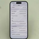 iPhone 15 Pro 128GB အနက်ရောင် 98% ဘက္ထရီ 100% International Apple (နောက်ကျောအညိုရောင်၊ ခြစ်ရာအစွန်းများ၊ DTP) - HH3204 