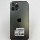 iPhone 12 Pro Max 128GB အနက်ရောင် 98% ဘက္ထရီ 100% စက်ပစ္စည်းသည် ကွန်ရက်အခကြေးငွေအားလုံးကို ပေးဆောင်ပြီး Apple International (ဘက်ထရီကို အစားထိုးခြင်း၊ အကွဲအပြဲ၊ အစွန်းများ၊ ခြစ်ရာများ၊ ကျောညိုရောင်) - HH0441 