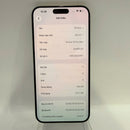 iPhone 15 Pro Max 256GB အပြာရောင် 98% ဘက္ထရီ 87% International SB မှ SB (No SB sim - 0.5x အစက်အပြောက်များ၊ မျက်နှာပြင် ခြစ်ရာ၊ နောက်ကျောခြစ်ရာ၊ အစွန်းအမှောင်များ) - HH0610 