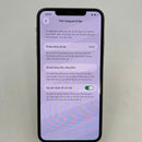 iPhone 11 Pro Max 64GB အနက်ရောင် 97% ဘက်ထရီ 100% စက်ပစ္စည်းသည် ကွန်ရက်အခကြေးငွေအားလုံးကို ပေးဆောင်ထားပြီး Apple International (ဘက်ထရီကို အစားထိုးထားသည် - 1x ကင်မရာအစက်အပြောက်၊ မျက်နှာပြင်ခြစ်ရာများ၊ အစွန်းများ) - HH5675 