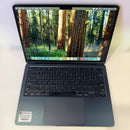 Macbook Air 2022 13.6လက်မ မီးခိုးရောင် M2/ RAM 8GB/ SSD 256GB ဘက်ထရီ 94% BPTA 115 ကြိမ် အားသွင်း 