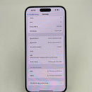 iPhone 15 Plus 128GB ပန်းရောင် 98% ဘက်ထရီ 88% International Apple - HH1590 