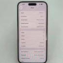 iPhone 15 Plus 128GB ပန်းရောင် 98% ဘက်ထရီ 88% International Apple - HH1590 