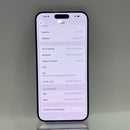 iPhone 15 Pro Max 256GB အပြာရောင် 98% ဘက္ထရီ 87% International SB မှ SB (No SB sim - 0.5x အစက်အပြောက်များ၊ မျက်နှာပြင် ခြစ်ရာ၊ နောက်ကျောခြစ်ရာ၊ အစွန်းအမှောင်များ) - HH0610 