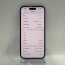 iPhone 14 Pro Max 128GB ခရမ်းရောင် 98% ဘက်ထရီ 85% Apple International (ခြစ်ရာအစွန်းများ) - HH8952 