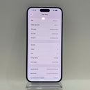 iPhone 15 Plus 128GB ပန်းရောင် 98% ဘက်ထရီ 88% International Apple - HH1590 