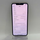 iPhone XS Max 256GB အဖြူရောင် 98% ဘက္ထရီ 100% စက်ပစ္စည်းသည် ကွန်ရက်အခကြေးငွေအားလုံးကို ပေးဆောင်ထားပြီး Apple International (အစားထိုး ဘက်ထရီ၊ 1 ကွက်၊ အစွန်းများပေါ်တွင် ခြစ်ရာများစွာ) - HH9059 