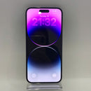 iPhone 14 Pro Max 128GB ခရမ်းရောင် 98% ဘက်ထရီ 85% Apple International (ခြစ်ရာအစွန်းများ) - HH8952 