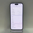 iPhone 14 Pro Max 128GB ခရမ်းရောင် 98% ဘက်ထရီ 85% Apple International (ခြစ်ရာအစွန်းများ) - HH8952 