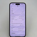 iPhone 14 Pro Max 128GB ခရမ်းရောင် 98% ဘက်ထရီ 85% Apple International (ခြစ်ရာအစွန်းများ) - HH8952 