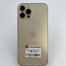iPhone 12 Pro Max 128GB အနက်ရောင် 98% ဘက္ထရီ 100% စက်ပစ္စည်းသည် ကွန်ရက်အခကြေးငွေအားလုံးကို ပေးဆောင်ပြီး Apple International (ဘက်ထရီကို အစားထိုးခြင်း၊ အကွဲအပြဲ၊ အစွန်းများ၊ ခြစ်ရာများ၊ ကျောညိုရောင်) - HH0441 