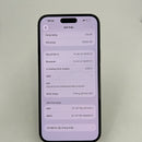 iPhone 15 Plus 128GB ပန်းရောင် 98% ဘက်ထရီ 88% International Apple - HH1590 