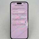 iPhone 14 Pro Max 128GB ခရမ်းရောင် 98% ဘက်ထရီ 85% Apple International (ခြစ်ရာအစွန်းများ) - HH8952 