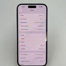 iPhone 14 Pro Max 128GB ခရမ်းရောင် 98% ဘက်ထရီ 85% Apple International (ခြစ်ရာအစွန်းများ) - HH8952 