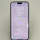 iPhone 15 Pro Max 256GB အပြာရောင် 98% ဘက္ထရီ 87% International SB မှ SB (No SB sim - 0.5x အစက်အပြောက်များ၊ မျက်နှာပြင် ခြစ်ရာ၊ နောက်ကျောခြစ်ရာ၊ အစွန်းအမှောင်များ) - HH0610 