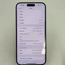 iPhone 15 Pro Max 256GB အပြာရောင် 98% ဘက္ထရီ 87% International SB မှ SB (No SB sim - 0.5x အစက်အပြောက်များ၊ မျက်နှာပြင် ခြစ်ရာ၊ နောက်ကျောခြစ်ရာ၊ အစွန်းအမှောင်များ) - HH0610 