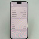 iPhone 15 Pro Max 256GB အပြာရောင် 98% ဘက္ထရီ 87% International SB မှ SB (No SB sim - 0.5x အစက်အပြောက်များ၊ မျက်နှာပြင် ခြစ်ရာ၊ နောက်ကျောခြစ်ရာ၊ အစွန်းအမှောင်များ) - HH0610 