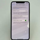 iPhone XS Max 256GB အဖြူရောင် 98% ဘက္ထရီ 100% စက်ပစ္စည်းသည် ကွန်ရက်အခကြေးငွေအားလုံးကို ပေးဆောင်ထားပြီး Apple International (အစားထိုး ဘက်ထရီ၊ 1 ကွက်၊ အစွန်းများပေါ်တွင် ခြစ်ရာများစွာ) - HH9059 
