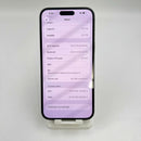 iPhone 14 Pro Max 128GB ခရမ်းရောင် 98% ဘက်ထရီ 85% Apple International (ခြစ်ရာအစွန်းများ) - HH8952 