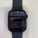 Apple Watch Series 9 45mm 4G + GPS 98% အနီရောင် အလူမီနီယမ် Case / Red Sport Band 