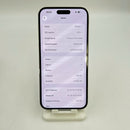 iPhone 14 Pro Max 128GB ခရမ်းရောင် 98% ဘက်ထရီ 85% Apple International (ခြစ်ရာအစွန်းများ) - HH8952 
