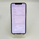 iPhone XS Max 256GB အဖြူရောင် 98% ဘက္ထရီ 100% စက်ပစ္စည်းသည် ကွန်ရက်အခကြေးငွေအားလုံးကို ပေးဆောင်ထားပြီး Apple International (အစားထိုး ဘက်ထရီ၊ 1 ကွက်၊ အစွန်းများပေါ်တွင် ခြစ်ရာများစွာ) - HH9059 