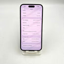 iPhone 14 Pro Max 128GB ခရမ်းရောင် 98% ဘက်ထရီ 85% Apple International (ခြစ်ရာအစွန်းများ) - HH8952 