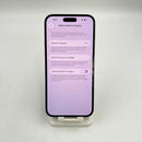 iPhone 14 Pro Max 128GB ခရမ်းရောင် 98% ဘက်ထရီ 85% Apple International (ခြစ်ရာအစွန်းများ) - HH8952 