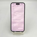 iPhone 14 Pro Max 128GB ခရမ်းရောင် 98% ဘက်ထရီ 85% Apple International (ခြစ်ရာအစွန်းများ) - HH8952 