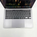 MacBook Pro 2020 13.3လက်မ မီးခိုးရောင် FB i5/ RAM 8G/256G 98% အားသွင်း 103L BPTN 