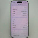 iPhone 16 Pro Max 512GB သဘာဝ 98% ဘက်ထရီ 92% နိုင်ငံတကာ Apple - HH1497 