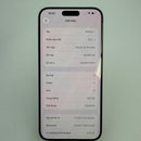 iPhone 15 Pro Max 256GB အပြာရောင် 98% ဘက္ထရီ 87% International SB မှ SB (No SB sim - 0.5x အစက်အပြောက်များ၊ မျက်နှာပြင် ခြစ်ရာ၊ နောက်ကျောခြစ်ရာ၊ အစွန်းအမှောင်များ) - HH0610 