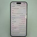 iPhone 15 Pro Max 256GB အပြာရောင် 98% ဘက္ထရီ 87% International SB မှ SB (No SB sim - 0.5x အစက်အပြောက်များ၊ မျက်နှာပြင် ခြစ်ရာ၊ နောက်ကျောခြစ်ရာ၊ အစွန်းအမှောင်များ) - HH0610 