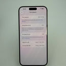 iPhone 15 Pro Max 256GB အပြာရောင် 98% ဘက္ထရီ 87% International SB မှ SB (No SB sim - 0.5x အစက်အပြောက်များ၊ မျက်နှာပြင် ခြစ်ရာ၊ နောက်ကျောခြစ်ရာ၊ အစွန်းအမှောင်များ) - HH0610 