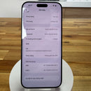 iPhone 16 Pro Max 512GB သဘာဝ 98% ဘက်ထရီ 92% နိုင်ငံတကာ Apple - HH1497 