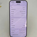 iPhone 16 Pro Max 512GB သဘာဝ 98% ဘက်ထရီ 92% နိုင်ငံတကာ Apple - HH1497 