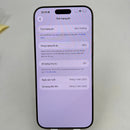 iPhone 16 Pro Max 512GB သဘာဝ 98% ဘက်ထရီ 92% နိုင်ငံတကာ Apple - HH1497 