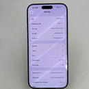 iPhone 16 Pro Max 512GB သဘာဝ 98% ဘက်ထရီ 92% နိုင်ငံတကာ Apple - HH1497 