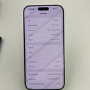 iPhone 16 Pro Max 512GB သဘာဝ 98% ဘက်ထရီ 92% နိုင်ငံတကာ Apple - HH1497 