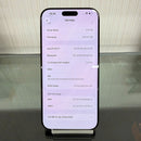 iPhone 16 Pro Max 512GB သဘာဝ 98% ဘက်ထရီ 92% နိုင်ငံတကာ Apple - HH1497 