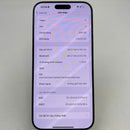 iPhone 16 Pro Max 512GB သဘာဝ 98% ဘက်ထရီ 92% နိုင်ငံတကာ Apple - HH1497 